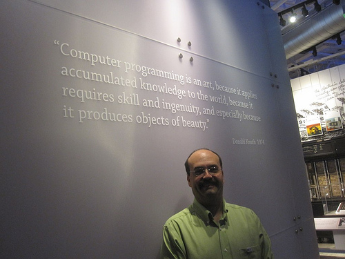 Knuth Quote at the Computer History Museum
