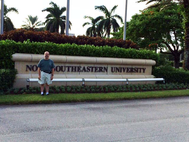 Jeff in front of NSU